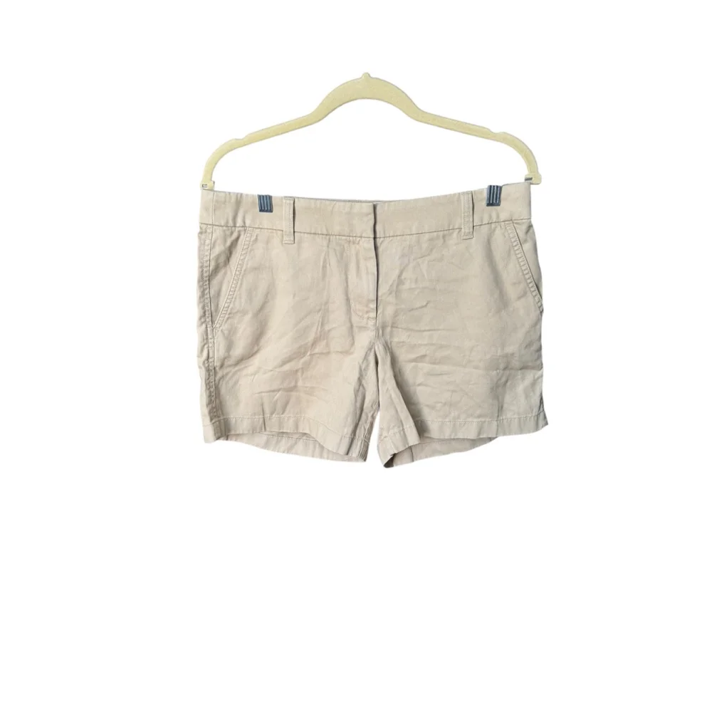 J.Crew Light Khaki 5” Classic Chino Shorts - Picture 3 of 8